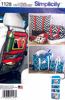 Simplicity 1128 | Totes and Organizers | One Size