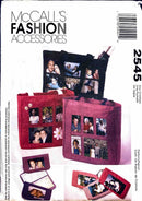 McCall's Fashion Accessories 2545 | Photo Holder Accessories | Accessories Pattern