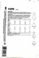 Kwik Sew K4298 | Misses' Aprons | Size S-L