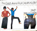 Vogue Calvin Klein 2442 Vintage | Misses' Jeans and Skirt | Size 6-16