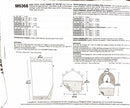 McCall's Crafts M6368 | Burp Cloth, Cloth Ribbon Toy, and Bib | Craft Pattern