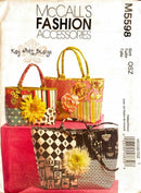McCall's M5598 | Tote Bags | Accessory Pattern