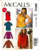 McCall's M6650 | Misses' Tops | Size 4-12