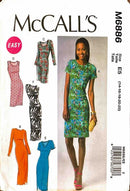 McCall's M6886 | Misses' Dresses | Size 14-22