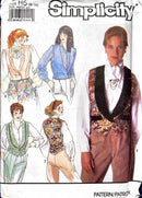 Simplicity 9776 Vintage | Misses' Vest with Collar Variations | Size 6-14