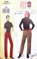 Vogue 7608 | Misses' Jeans | Size A, B, C