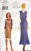 Vogue 7312 | Misses' Jumper, Vest, & Shirt | Size 12-16