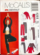 McCall's 4261 | Misses' Jacket, Tops, Pants, Skirt, and Bag | Size XS-M