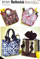 Butterick Waverly B5507 | Shopping and Lunch Bags | Accessory Pattern