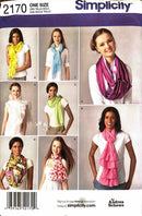 Simplicity 2170 | Scarves | Accessory Pattern