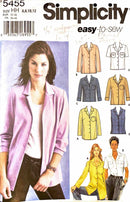 Simplicity 5455 | Misses' Shirt in Three Lengths | Size 6-12