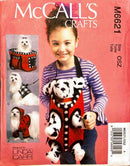McCall's Crafts M6621 | Cloth Dog Accessories | Craft Pattern