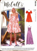 McCall's M8108 | Misses' Empire Seam Gathered Dresses | Size 16-24