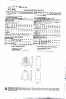 Vogue V1590 | Misses' Jacket, Belt, and Skirt | All Sizes Included *See 2nd Photo