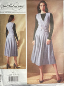 Vogue V1556 | Misses' Dress & Belt | Size 6-14