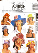 McCall's 3625 | Hats in Three Sizes | Accessory Pattern