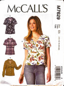 McCall's M7629 | Misses' Tops | Size 14-22