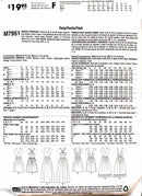 McCall's M7951 | Misses' Dresses | Size 12-20