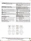 McCall's M7544 | Misses' Tops | Size 14-22