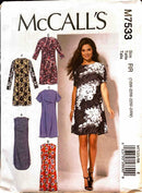 McCall's M7533 | Misses'/Women's Dresses | Size 18W-24W