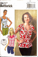 Butterick B6217 | Misses' Blouse | Size 12-20