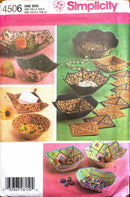 Simplicity 4506 | Fabric Bowls | Home Decor Pattern
