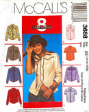 McCall's 3688 | Misses' Shirts | Size 14-20