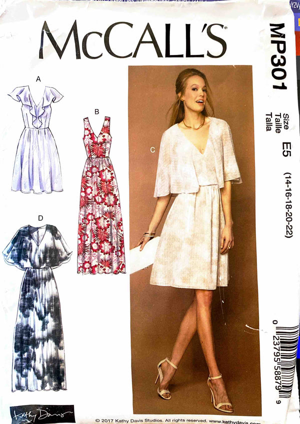 McCall's MP301 | Misses' Dresses | Size 14-22