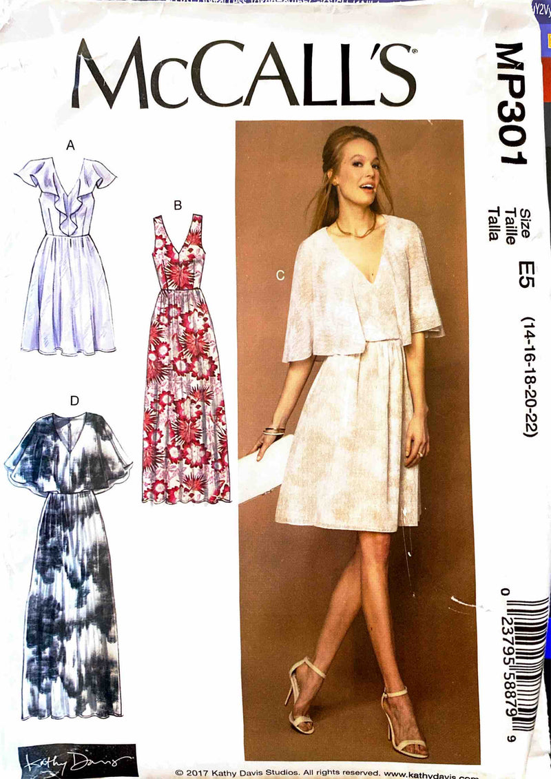 McCall's MP301 | Misses' Dresses | Size 14-22