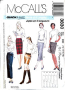 McCall's 3830 | Misses' Skirt in Five Lengths | Choose Your Size