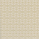 Geo Grid, Natural Metallic | Akoma | Quilting Cotton | RARE, OUT OF PRINT