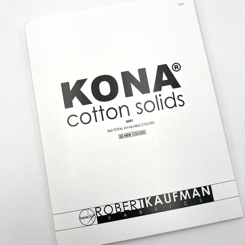 Kona Cotton Solids | 365 Color | Swatch Card
