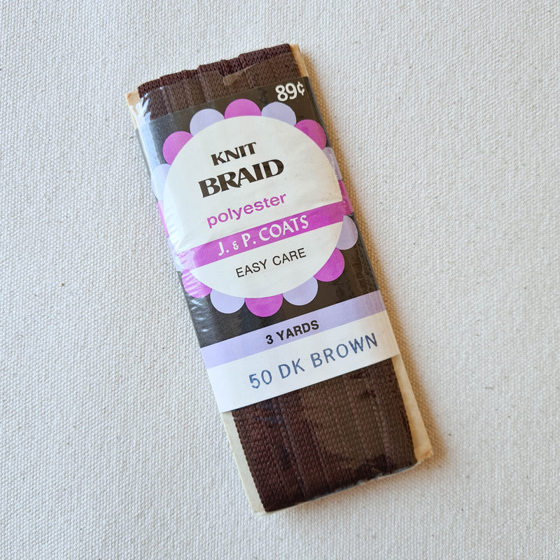 Knit Braid - Brown
