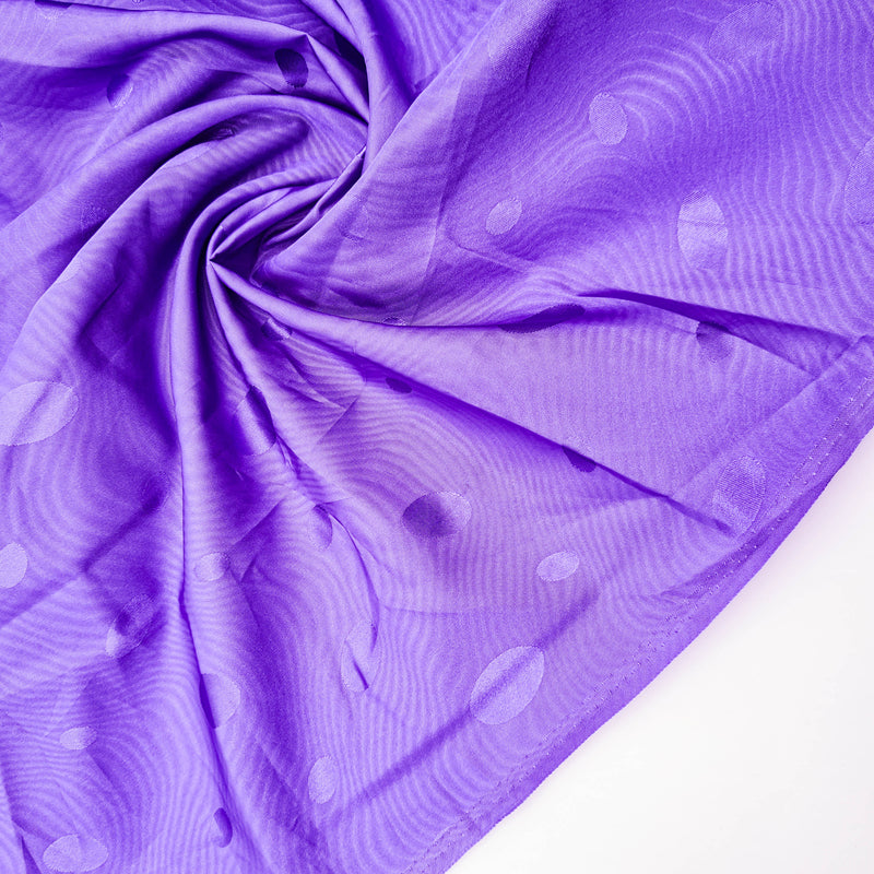 Purple Spotty | Taffeta