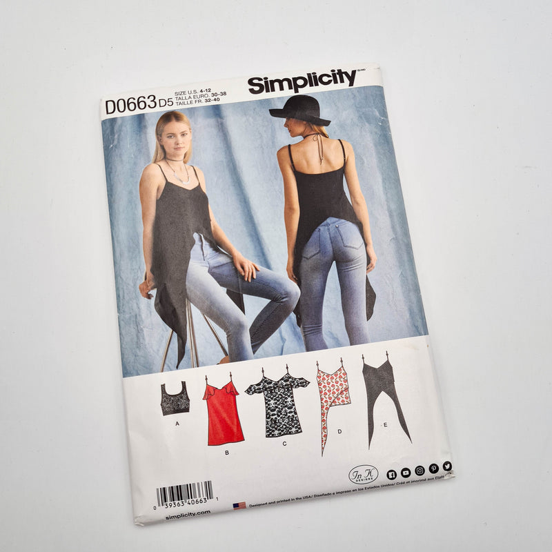 Simplicity 8385 | Tops - Sizes 4-12