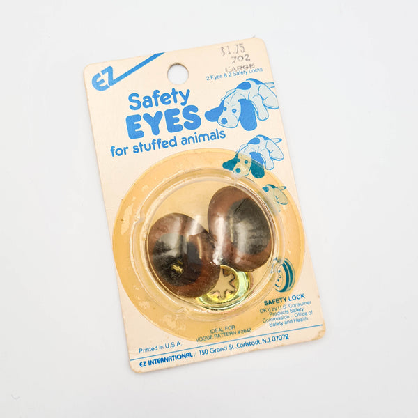 Stuffed Animal Safety Eyes | Large - Approx. 1.25"