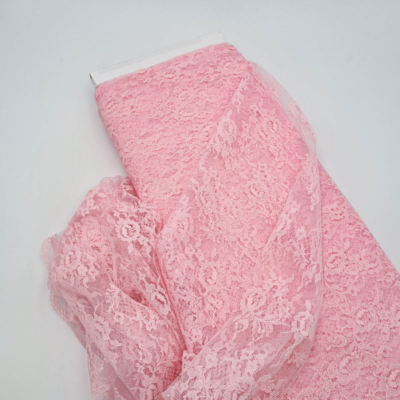 Precious Pink | Scalloped Lace