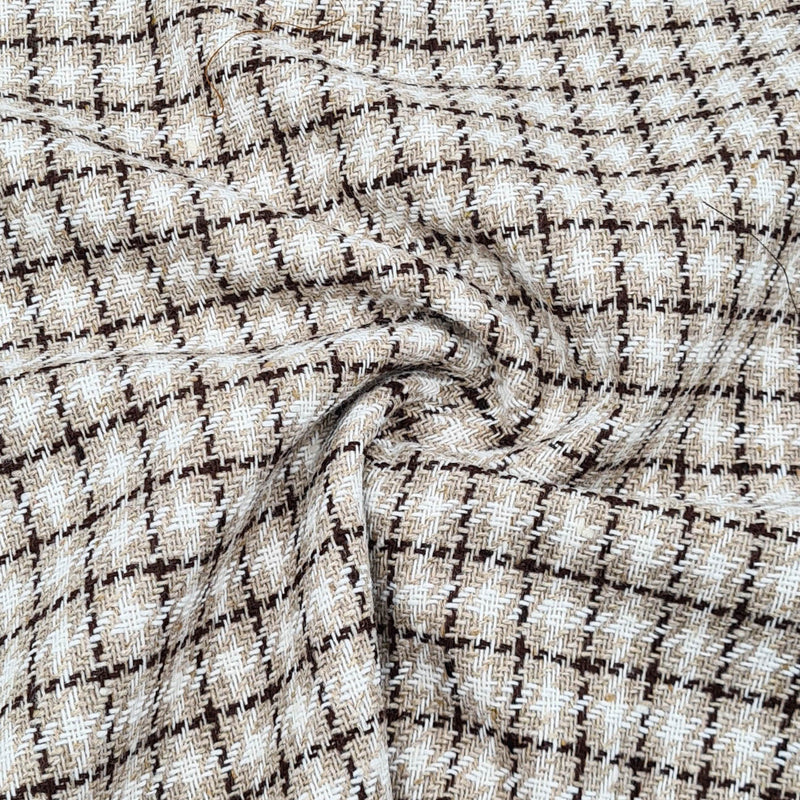 Cold Brew Plaid | Bonded Wool