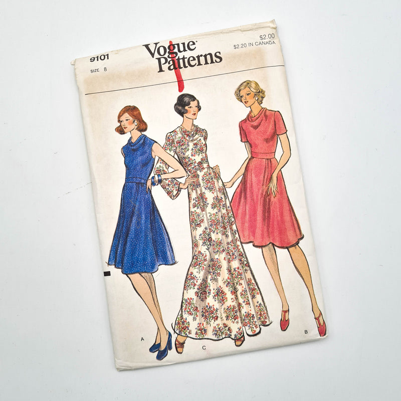 Vogue 9101 | Adult Dress - Size 8