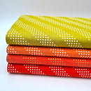 Dottie, Tangerine | Cotton and Steel Basics | Quilting Cotton