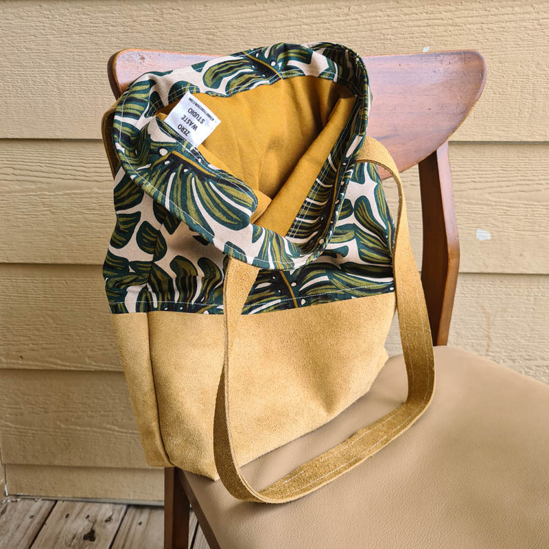 The Monstera Tote | Printable Sewing Pattern