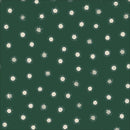 Daisy Dots Green | Bloom Together | Organic Quilting Cotton