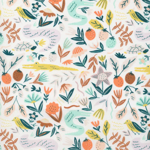 Wetlands | Creatures Great and Small | Organic Quilting Cotton