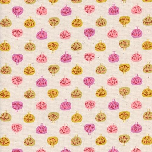 Peacock Party, Pink | Spectacle | Quilting Cotton