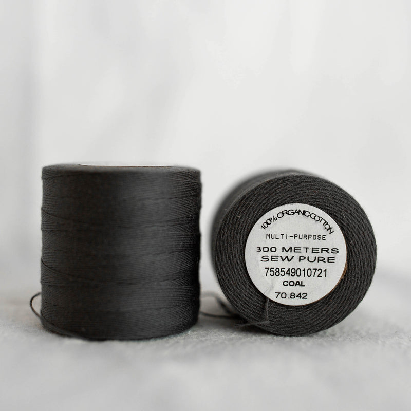 Sewpure Tex 70 | Heavy Duty Organic Cotton Thread | 11 Colors