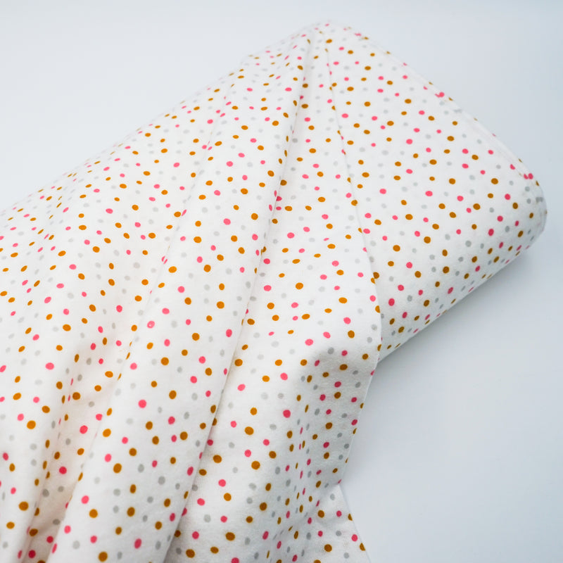 Confetti Pink Gold | Northerly | Organic Cotton Flannel