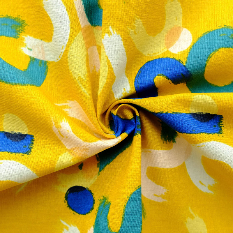 Brushwork, Goldenrod | Whatnot | Quilting Cotton
