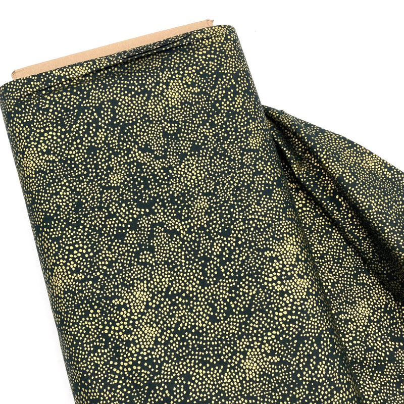 Menagerie Champagne, Evergreen | Rifle Paper Co. Basics | Quilting Cotton
