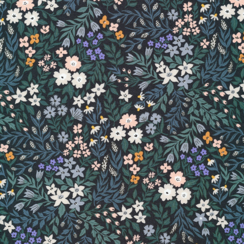 Fall Meadow | Flora | Organic Quilting Cotton