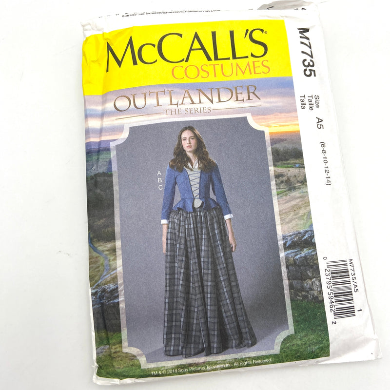 McCall's M7735 | Adult Costume | Outlander | Size 6-14